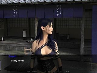 Blowjob and cumshot combo in 3D porn game