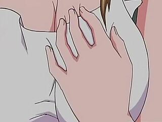 Anime stříkání, obličej a výstřik v tomto zvráceném hentai porno