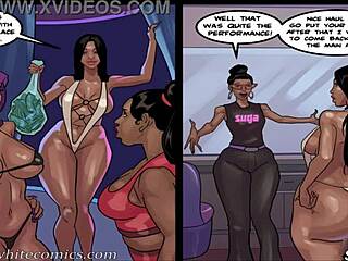 बड़े स्तन वाली अफ्रीकी महिला एक सेक्सी वीडियो में अपने कौशल दिखाती है।
