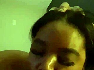 21-year-old ebony gets rough throat fucked by a black stud