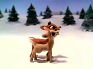Prezent na święta w stylu retro: Rudolph, renifer z czerwonym nosem z 1964 roku