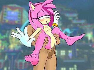 Cartoon porn compilation featuring Amy rose and foursomes