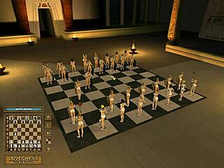 Уживајте у дивој шаховској игри са египатском краљицом и њеним великим сисама