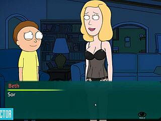 Film porno panas dalam 3D: tawaran boobjob musim panas Rick dan Mortys untuk remaja berusia 18 tahun