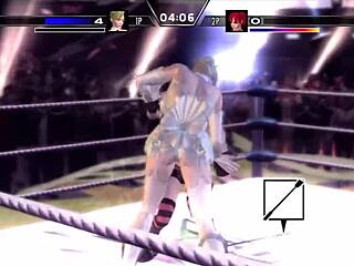 Il grosso culo di Ryona prende il centro della scena nel video di Rumble Roses xx