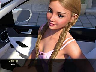 Indulge in the entire gameplay - Melody - Part 9 with beautiful blonde and small tits