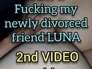 2nd video part: Luna gets a creampie and big cock