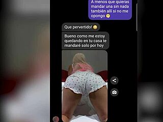 Ibu tiri amatir Latina mendapatkan vaginanya dijilat dan dijari di webcam