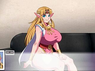 Anime Hentai igra devojka dobija svoju guzu jebanu od plave porno zvezde
