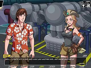 Visual novel gameplay with role playing elements