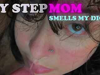 Horny stepson gets tongue lashed by his hot stepmom