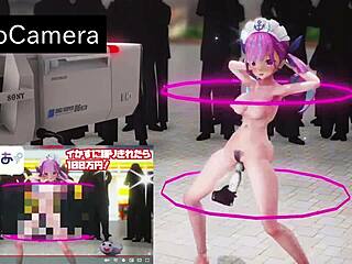 Hololives Minato dan Aqua dalam Video MMD Hentai Sexdance 3D