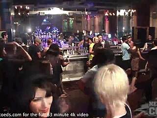 Πίσω από τις σκηνές ενός βίντεο POV με μια καυτή κοπέλα για πάρτι που κάνει πίπα στο διάλειμμα της άνοιξης