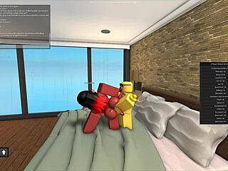 Watch a steamy sex scene with a Roblox porn star in part 2