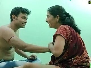 Indian maid gets seduced by bachelor in his home
