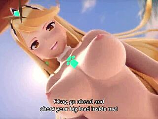 Pyra and Mythra's 3D anime adventure in Zombie Apocalypse: Island Resort