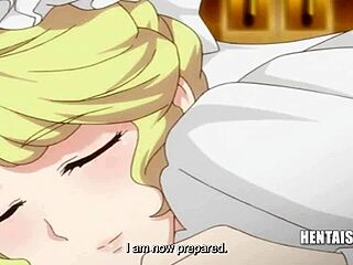 Loyal maiden surrenders to her master's intimate desires in uncensored anime